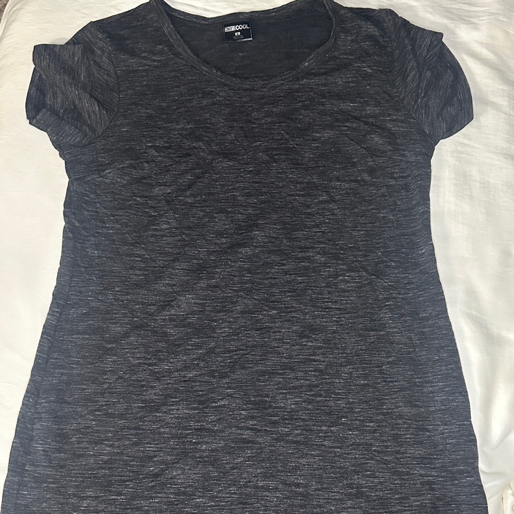BE COOL Dark Heather Short Sleeve Tee